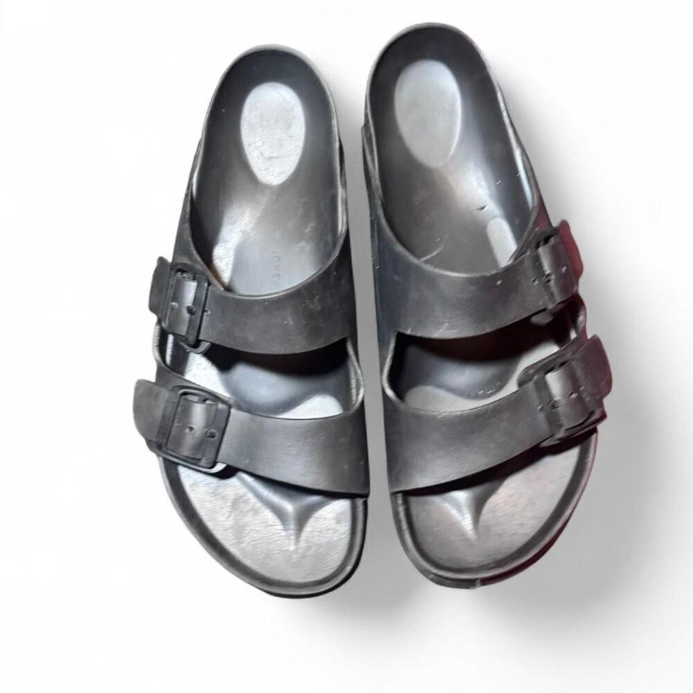 Birkenstock EVA Black/gray Sandals Size 43 Men’s / Women’s Crack Right Shoe